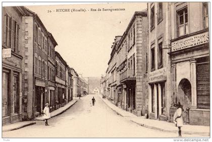 BITCHE RUE DE SARREGUEMINES COMMERCES