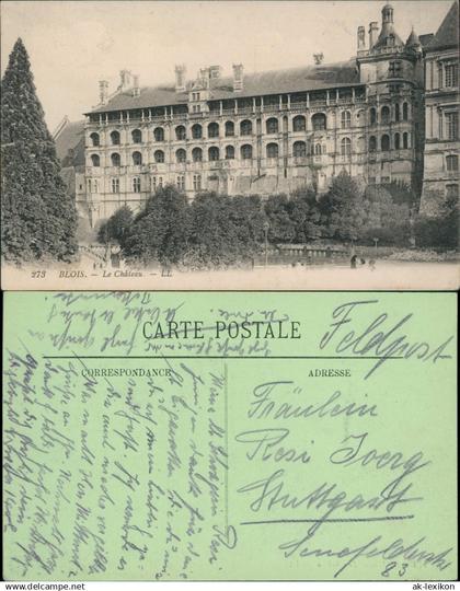 CPA Blois Schloss Château Blois 1915