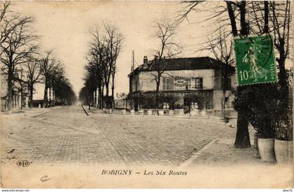 CPA BOBIGNY - Les Six Routes (740396)