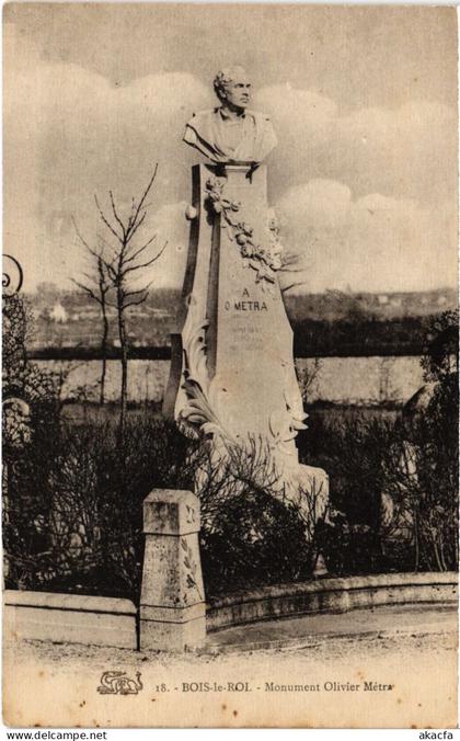 CPA Bois le Roi Monument Olivier Metra (1269160)