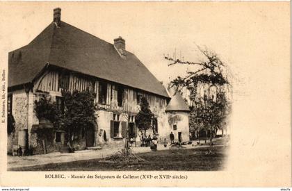 CPA BOLBEC-Manoir des Seigneurs de Calletot (347949)