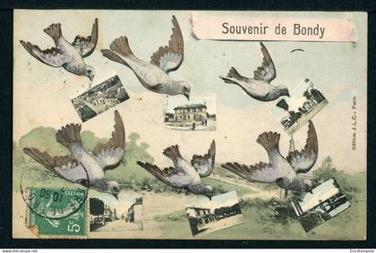 Carte Postale - France - Souvenir de Bondy (CP25073)