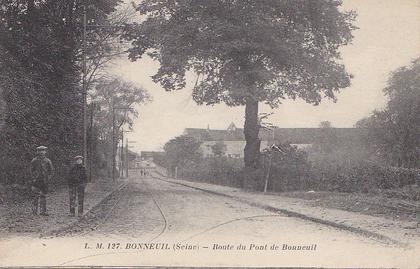 Bonneuil  sur Marne 94 - Route du Pont de Bonneuil