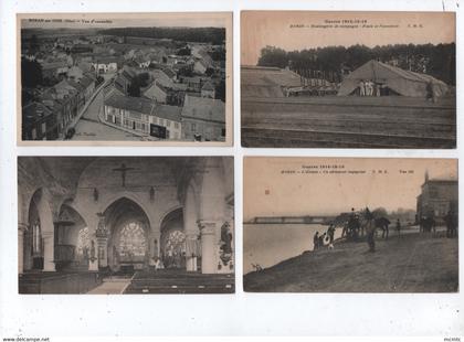 4 Cartes -  Boran-sur-Oise -  (Oise)