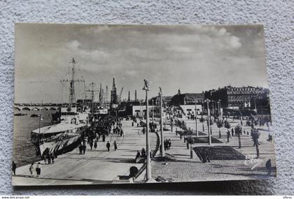 Cpsm, Bordeaux, les nouvelles terrasses, Gironde 33