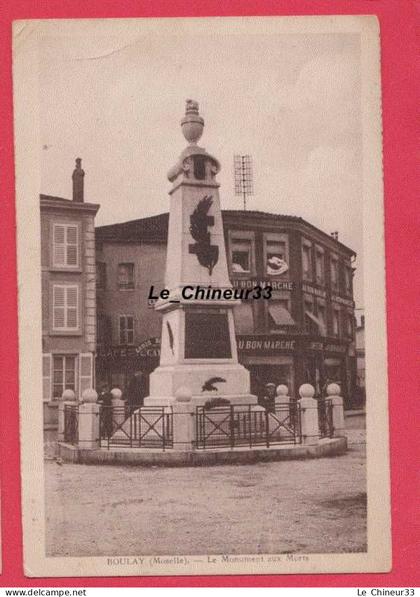 57 - BOULAY MOSELLE---Le Monument aux Morts