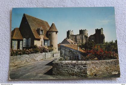 B884, Cpm 1974, Bourbon l'Archambault, le château des ducs de Bourbon, Allier 03