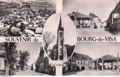 Bourg de Visa - Souvenir   -  CPSM°J