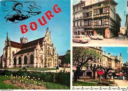 01 - Bourg en Bresse - Multivues - Automobiles - CPM - Voir Scans Recto-Verso