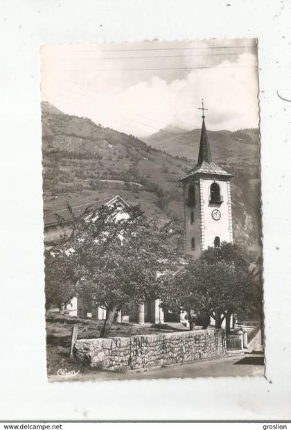 BOURG SAINT MAURICE (SAVOIE) 94 CARTE PHOTO L'EGLISE