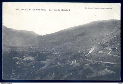 cpa du 73 Bourg Saint Maurice --  la Tour du Châtelard    JA22-68