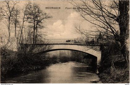 CPA Bourgoin - Pont de Boussieu FRANCE (961721)