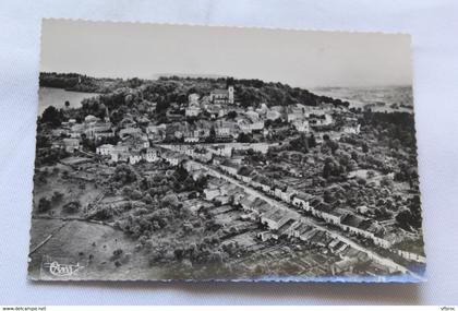 Cpm 1957, Bourmont, vue générale aérienne, Haute Marne 52