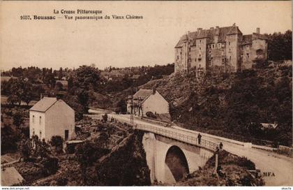 CPA Boussac Vue Panoramique du Vieux Chateau FRANCE (1050646)