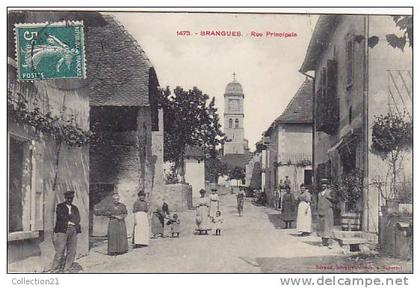 BRANGUES .   RUE PRINCIPALE