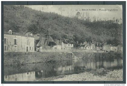 24 -  Brantome - Maisons Troglodytes