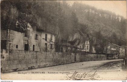 CPA BRANTOME - Habitations troglodytes (122184)