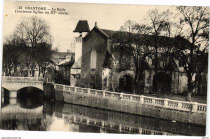 CPA BRANTOME-La Halle (233352)