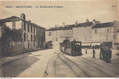 CPA Brantome Le Boulevard Coligny