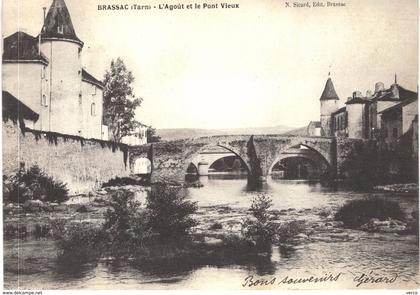 Carte postale ancienne de BRASSAC