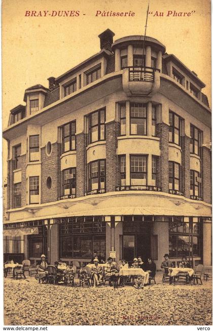 Carte  POSTALE  Ancienne de  BRAY - DUNES / Pâtisserie " Au Phare"