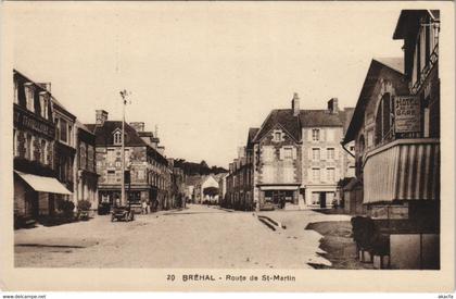 CPA BRÉHAL - Route de St-MARTIN (149221)