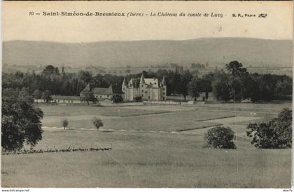 CPA St-SIMEON de BRESSIEUX - Le Chateau du Comte de Luzy (123650)