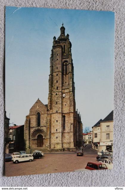 Cpm 1989, Bressuire, l'église Notre Dame, Deux Sèvres 79