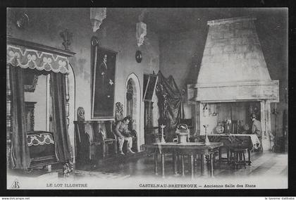 Dpt 46 - LOT - CASTELNAU-BRETENOUX - ANCIENNE SALLE DES ETATS