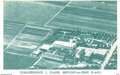 Carte POSTALE  Ancienne de  BRETIGNY sur ORGE - Ets des GRAINES  E.CLAUSE