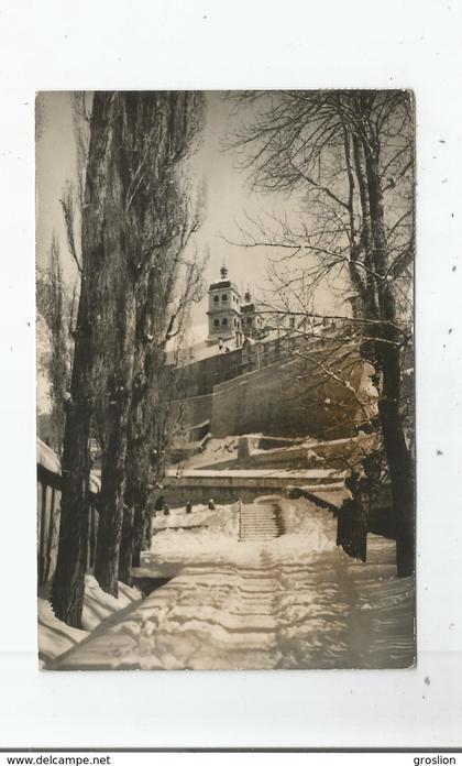 BRIANCON (1321 M) CARTE PHOTO LA CATHEDRALE ET LES REMPARTS