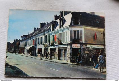 Cpm, Brie Comte Robert, l'avenue du général Leclerc, Seine et Marne 77