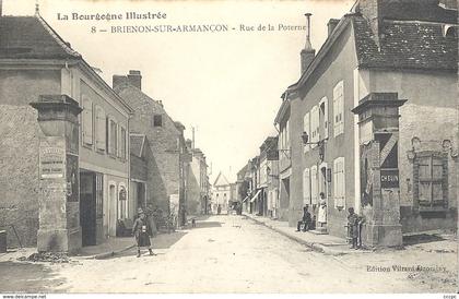 CPA Brienon-sur-Armançon Rue de la Poterne