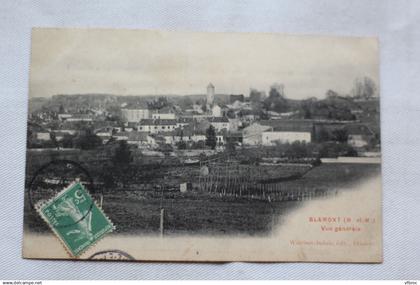 Blamont, vue générale, Meurthe et Moselle 54