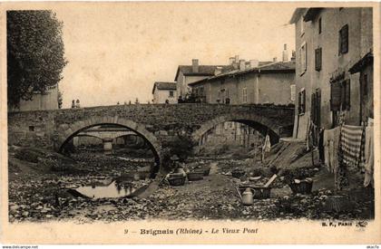 CPA AK BRIGNAIS - Le Vieux Pont (451109)