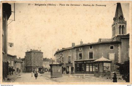 CPA AK BRIGNAIS Place des Terreaux-Station du Tramway (444123)