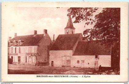 58 - BRINON sur BEUVRON -- L'Eglise