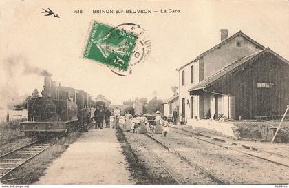 BRINON SUR BEUVRON : LA GARE