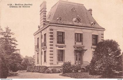 brulon * château de l'enclos * brûlon