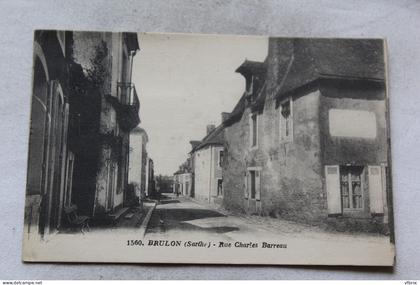 Brulon, rue Charles Barreau, Sarthe 72