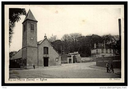 94 Bry-sur-Marne eglise D94D K94015K C94015C RH089824