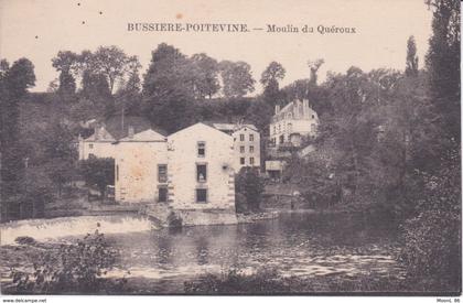 87 - BUSSIERE POITEVINE - MOULIN DU QUEROUX