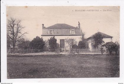 CP 87 BUSSIERE POITEVINE Une villa