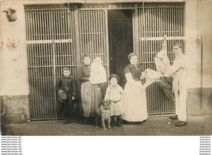 CAEN BOUCHERIE CARTE PHOTO