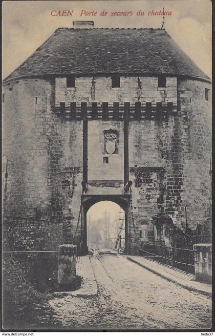 Caen - Porte de secours du château