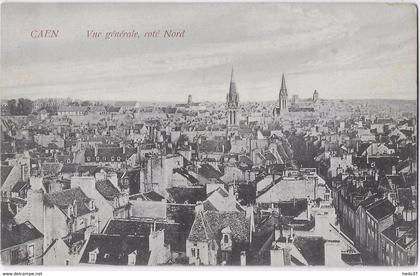 Caen - Vue Générale, côté Nord