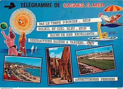 06 - Cagnes sur Mer - Multivues - CPM - Voir Scans Recto-Verso