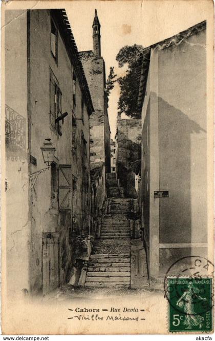 CPA CAHORS - Rue Devia (985294)