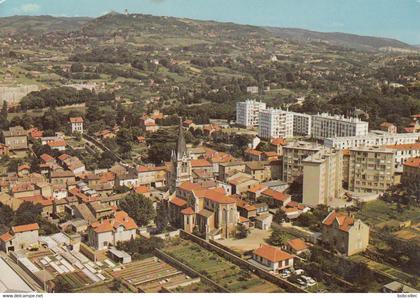 CALUIRE ET CUIRE (Rhône): Vue aérienne et Monts d'Or