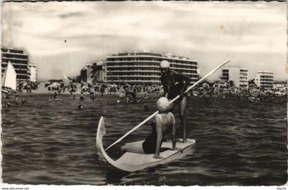 CPA CANET-PLAGE La Plage (144310)